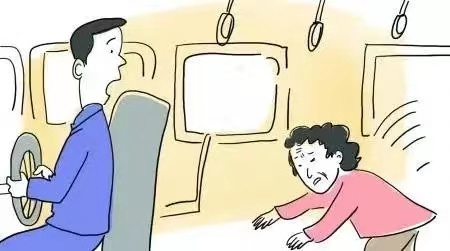 急刹车致老人摔残，看看法院怎么判||【秦晋律师普法】